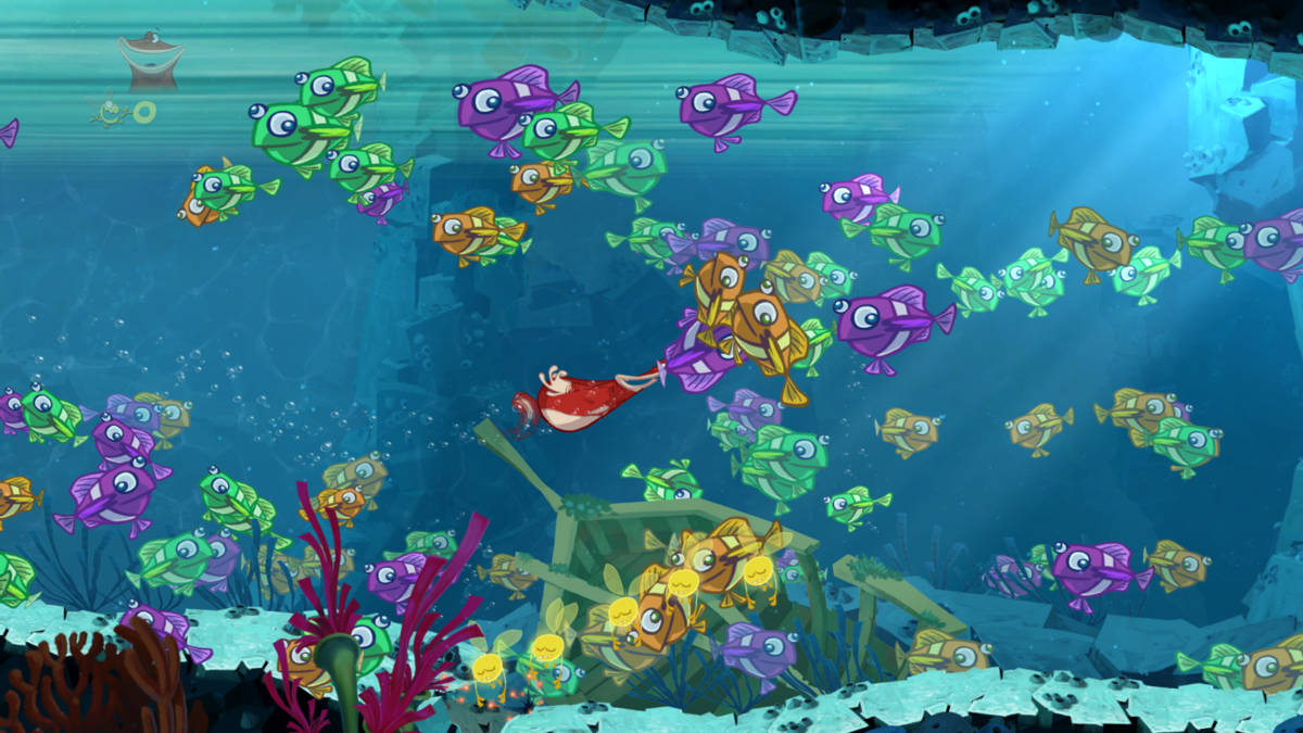 Rayman Origins screenshot 4 for Nintendo 3DS